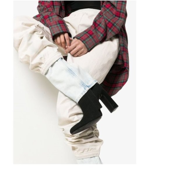 Y/Project Denim Cuff Track Pants - Picture 7 of 15